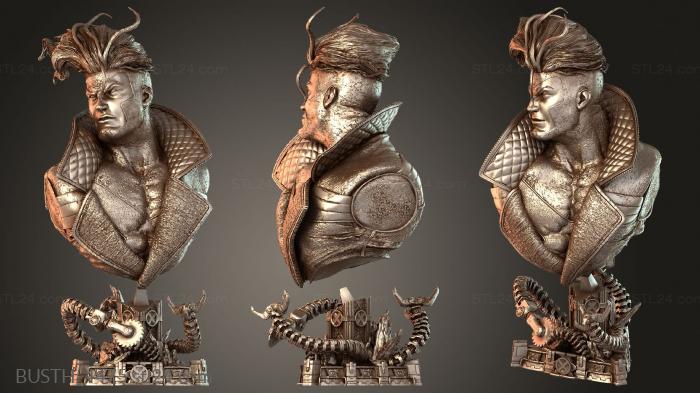 Busts of heroes and monsters (BUSTH_4475) 3D models for cnc