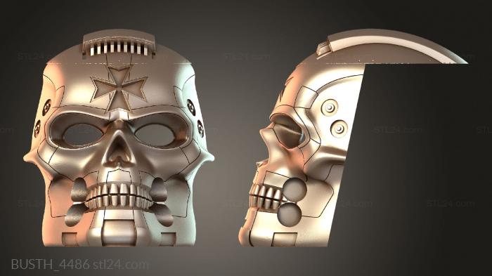 Busts of heroes and monsters (BUSTH_4486) 3D models for cnc