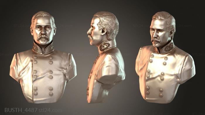 Busts of heroes and monsters (BUSTH_4487) 3D models for cnc