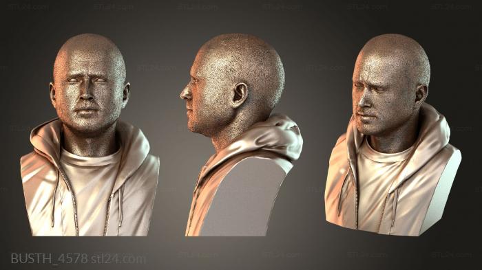 Busts of heroes and monsters (BUSTH_4578) 3D models for cnc