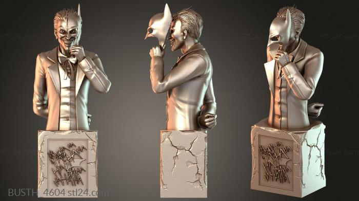 Busts of heroes and monsters (BUSTH_4604) 3D models for cnc