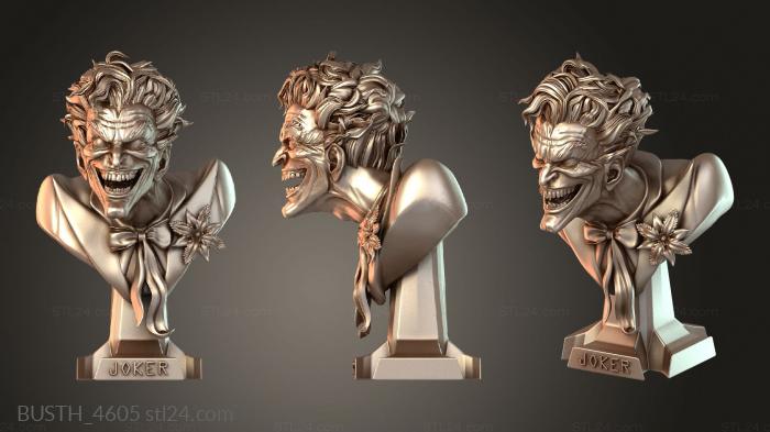 Busts of heroes and monsters (BUSTH_4605) 3D models for cnc