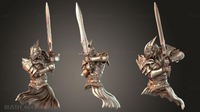 Busts of heroes and monsters (BUSTH_4641) 3D models for cnc