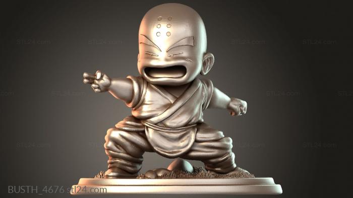 Busts of heroes and monsters (BUSTH_4676) 3D models for cnc