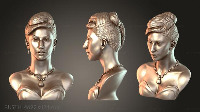 Busts of heroes and monsters (BUSTH_4692) 3D models for cnc