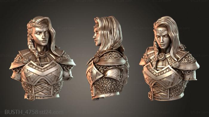 Busts of heroes and monsters (BUSTH_4758) 3D models for cnc