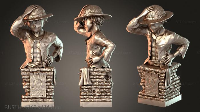 Busts of heroes and monsters (BUSTH_4768) 3D models for cnc