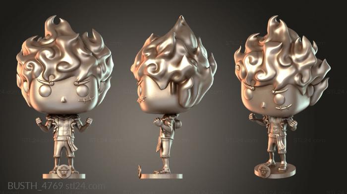 Busts of heroes and monsters (BUSTH_4769) 3D models for cnc