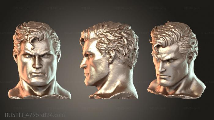 Busts of heroes and monsters (BUSTH_4795) 3D models for cnc