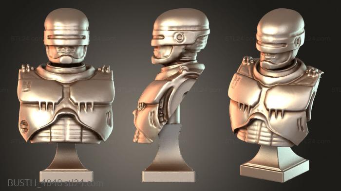 Busts of heroes and monsters (BUSTH_4848) 3D models for cnc