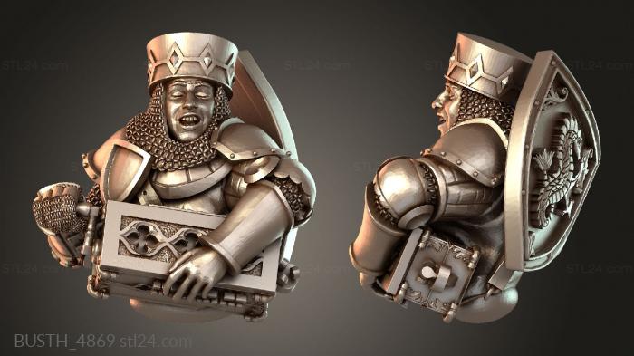 Busts of heroes and monsters (BUSTH_4869) 3D models for cnc