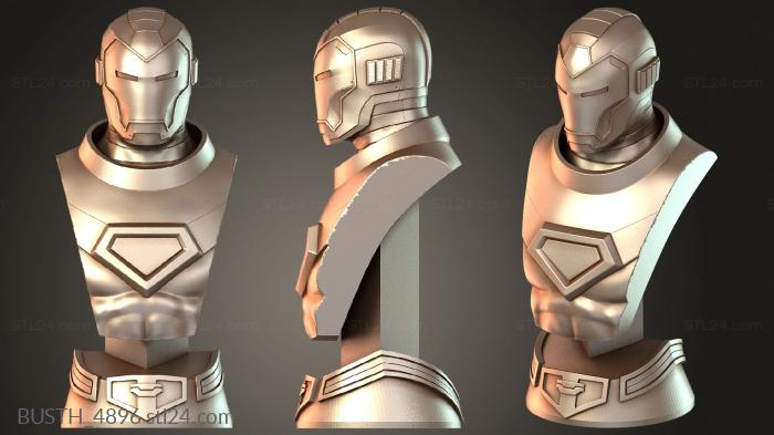 Busts of heroes and monsters (BUSTH_4896) 3D models for cnc