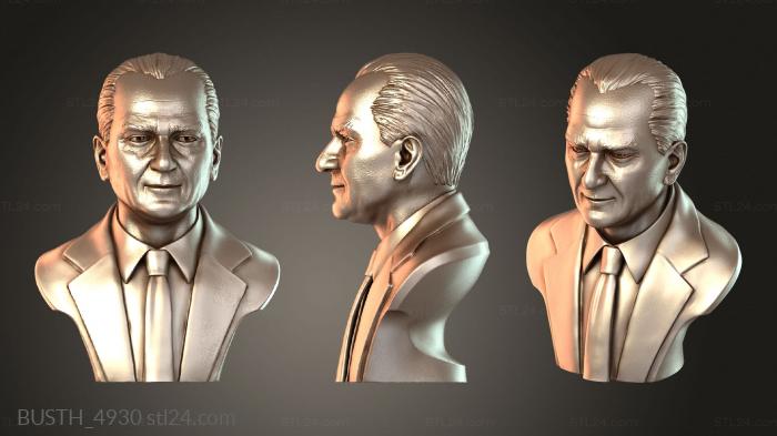 Busts of heroes and monsters (BUSTH_4930) 3D models for cnc