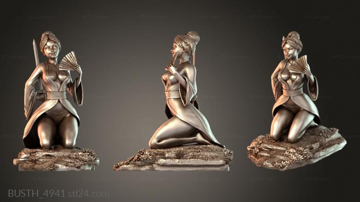 Busts of heroes and monsters (BUSTH_4941) 3D models for cnc