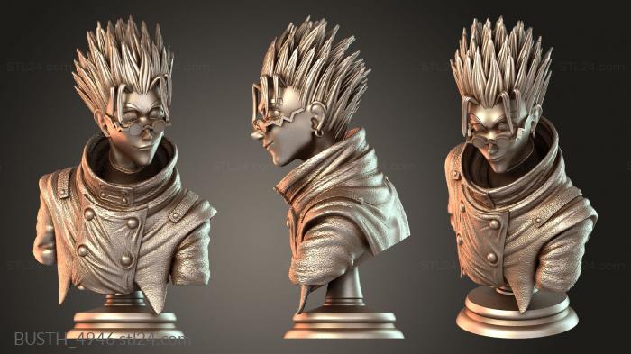 Busts of heroes and monsters (BUSTH_4946) 3D models for cnc