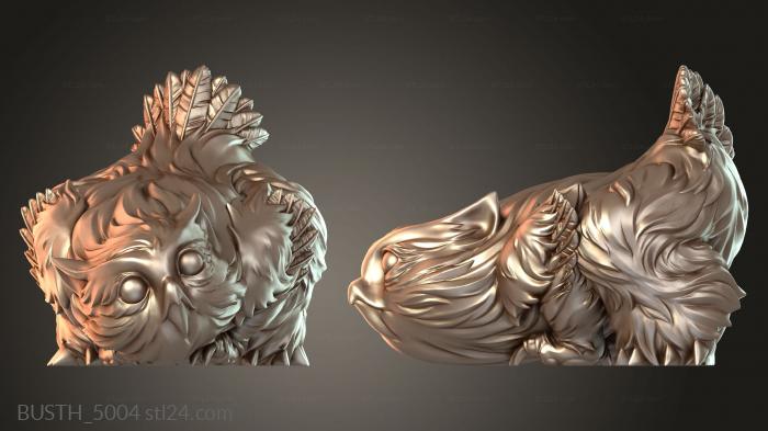 Busts of heroes and monsters (BUSTH_5004) 3D models for cnc