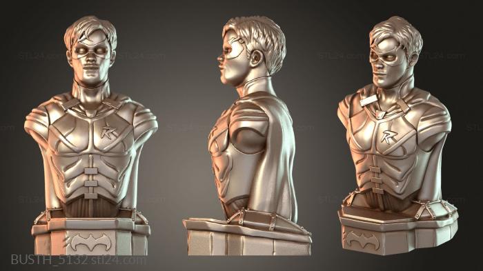 Busts of heroes and monsters (BUSTH_5132) 3D models for cnc