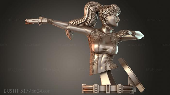 Busts of heroes and monsters (BUSTH_5177) 3D models for cnc