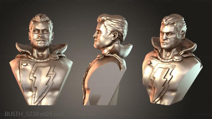 Busts of heroes and monsters (BUSTH_5238) 3D models for cnc