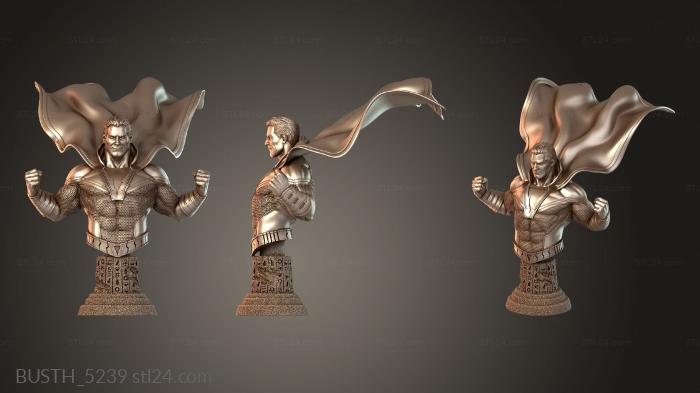 Busts of heroes and monsters (BUSTH_5239) 3D models for cnc