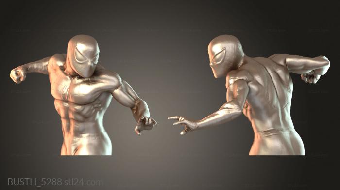 Busts of heroes and monsters (BUSTH_5288) 3D models for cnc