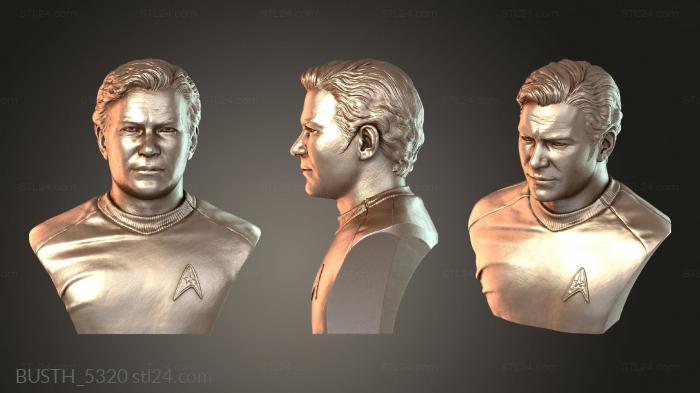 Busts of heroes and monsters (BUSTH_5320) 3D models for cnc