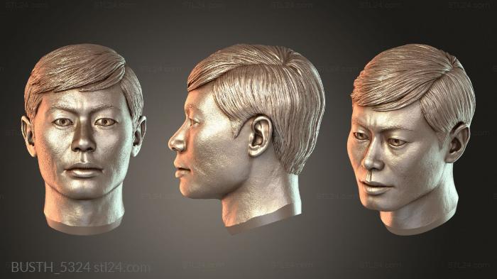 Busts of heroes and monsters (BUSTH_5324) 3D models for cnc