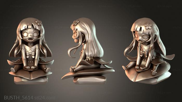 Busts of heroes and monsters (BUSTH_5614) 3D models for cnc