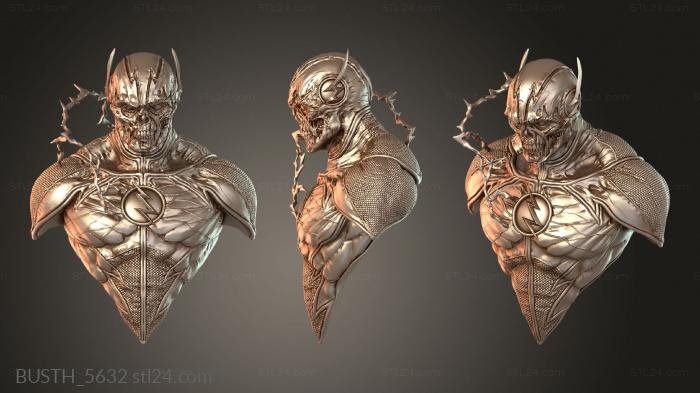 Busts of heroes and monsters (BUSTH_5632) 3D models for cnc