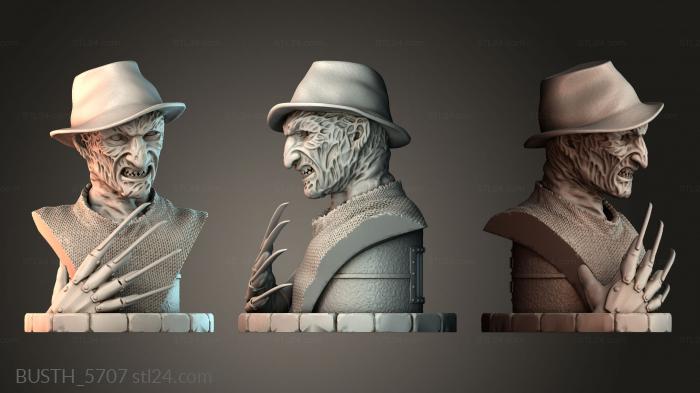 Бюсты монстры и герои (BUSTH_5707) 3D модель для ЧПУ станка
