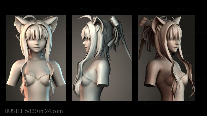 Бюсты монстры и герои (BUSTH_5830) 3D модель для ЧПУ станка