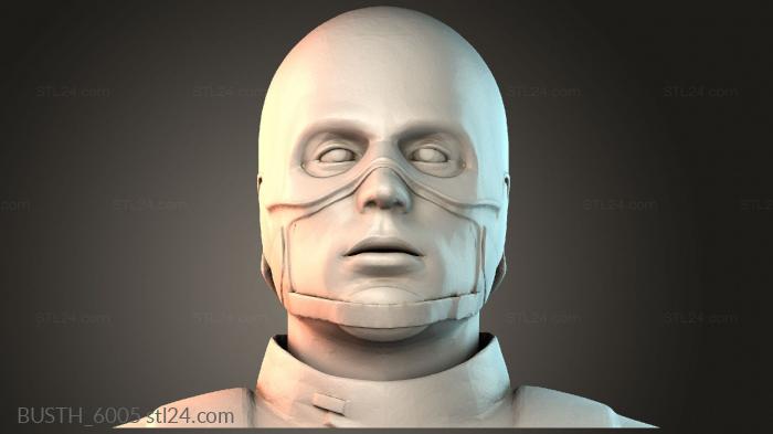 Бюсты монстры и герои (BUSTH_6005) 3D модель для ЧПУ станка