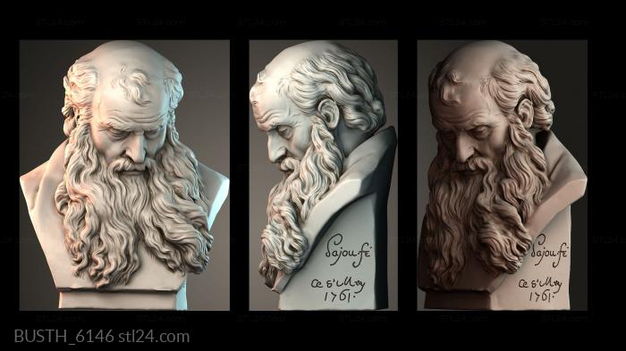 Бюсты монстры и герои (BUSTH_6146) 3D модель для ЧПУ станка