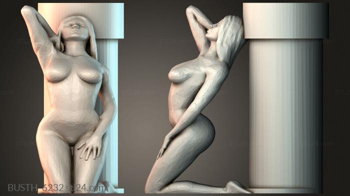 Бюсты монстры и герои (BUSTH_6232) 3D модель для ЧПУ станка