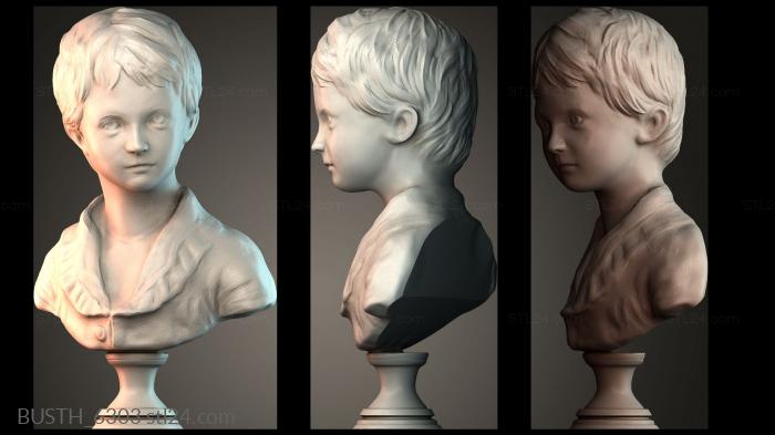 Бюсты монстры и герои (BUSTH_6303) 3D модель для ЧПУ станка