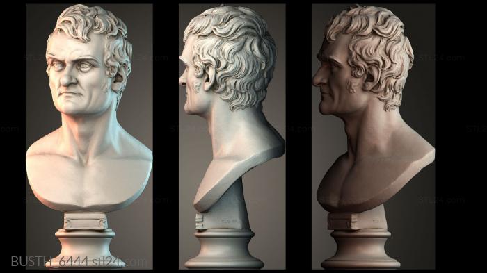 Бюсты монстры и герои (BUSTH_6444) 3D модель для ЧПУ станка