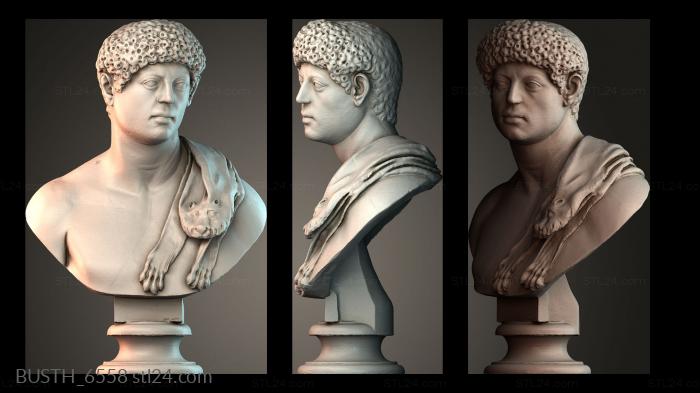 Бюсты монстры и герои (BUSTH_6558) 3D модель для ЧПУ станка