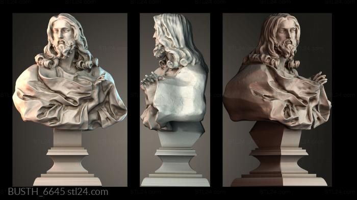 Бюсты монстры и герои (BUSTH_6645) 3D модель для ЧПУ станка