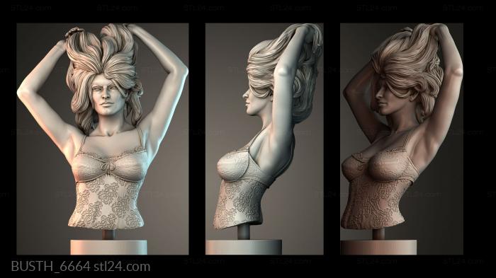 Бюсты монстры и герои (BUSTH_6664) 3D модель для ЧПУ станка