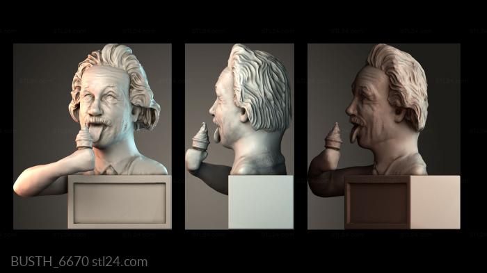 Бюсты монстры и герои (BUSTH_6670) 3D модель для ЧПУ станка