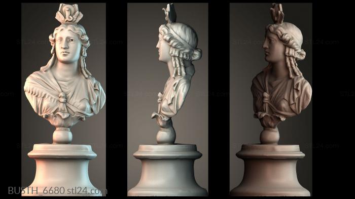 Бюсты монстры и герои (BUSTH_6680) 3D модель для ЧПУ станка