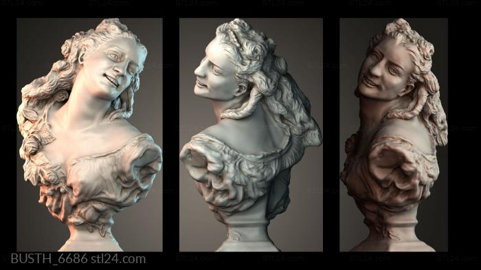 Бюсты монстры и герои (BUSTH_6686) 3D модель для ЧПУ станка