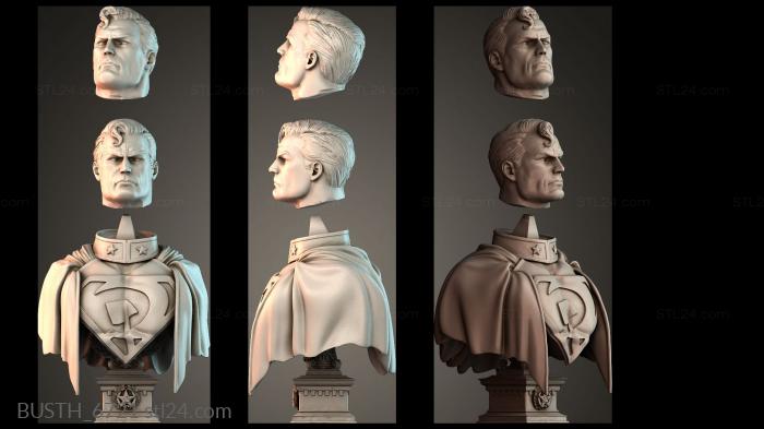Бюсты монстры и герои (BUSTH_6721) 3D модель для ЧПУ станка