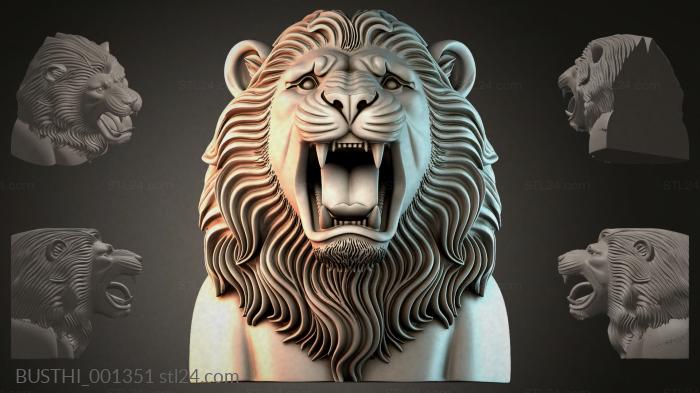 Бюсты монстры (BUSTHI_001351) 3D модель для ЧПУ станка