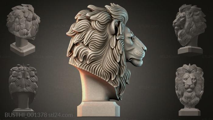 Бюсты монстры (BUSTHI_001378) 3D модель для ЧПУ станка