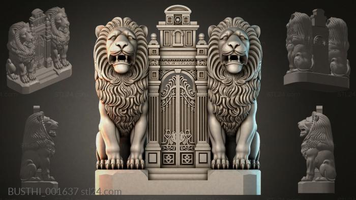 Бюсты монстры (BUSTHI_001637) 3D модель для ЧПУ станка