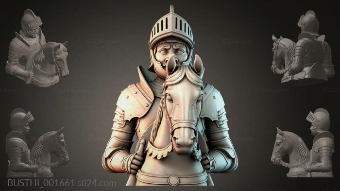 Бюсты монстры (BUSTHI_001661) 3D модель для ЧПУ станка