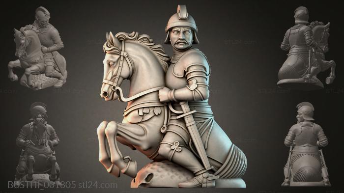 Бюсты монстры (BUSTHI_001805) 3D модель для ЧПУ станка