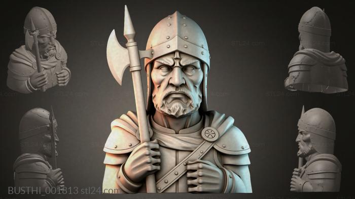 Бюсты монстры (BUSTHI_001813) 3D модель для ЧПУ станка
