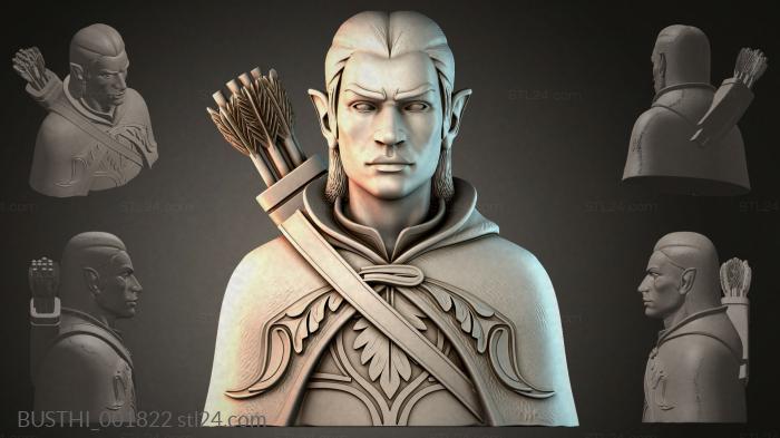 Бюсты монстры (BUSTHI_001822) 3D модель для ЧПУ станка